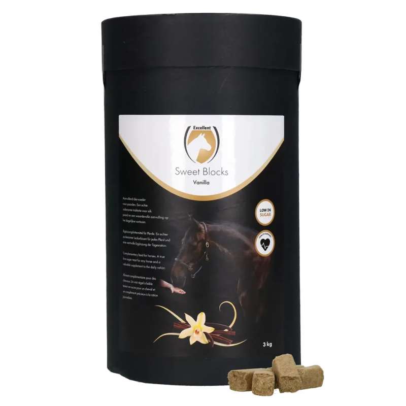 Excellent Horse paardensnoepjes vanille 3 kg