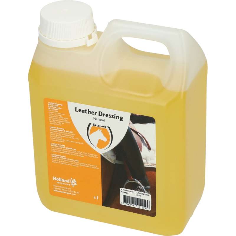 Excellent leder & zadelolie met Lanoline 1 liter