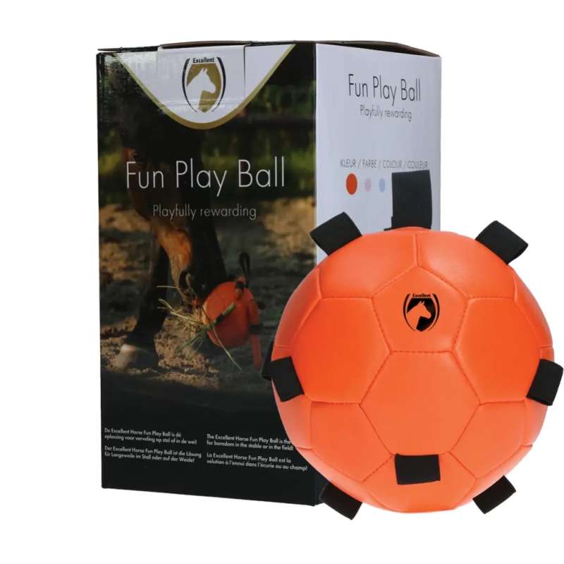 Excellent Horse Fun Play Ball Oranje