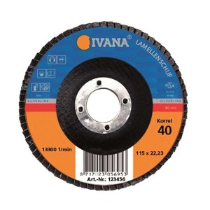 Lamellenschijf Ivana 115 mm korrel 80