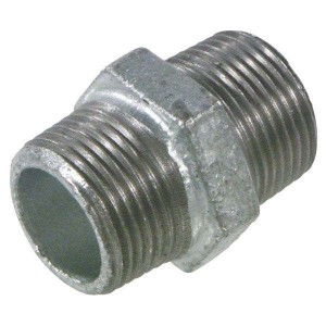 Dubbele nippel type 280 buitendraad 1"