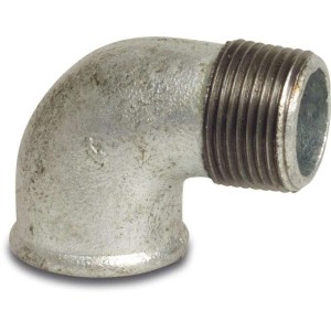 Knie 90° nr. 92 binnendraad + buitendraad 3/4"