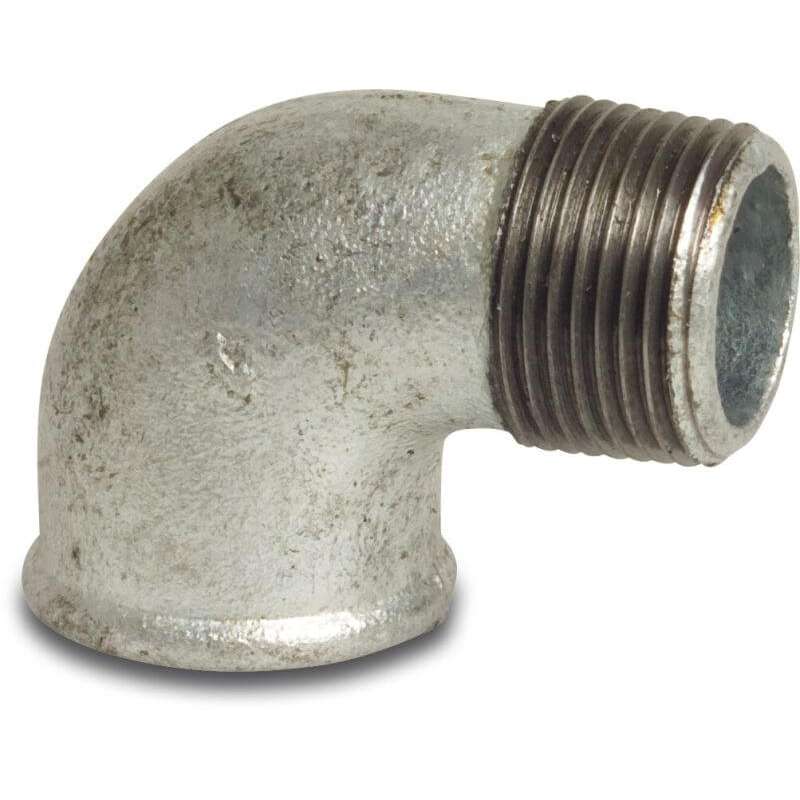 Knie 90° nr. 92 binnendraad + buitendraad 3/4"