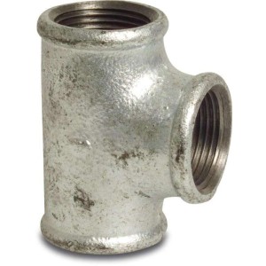 T-stuk nr. 130 90° binnendraad 1/2"