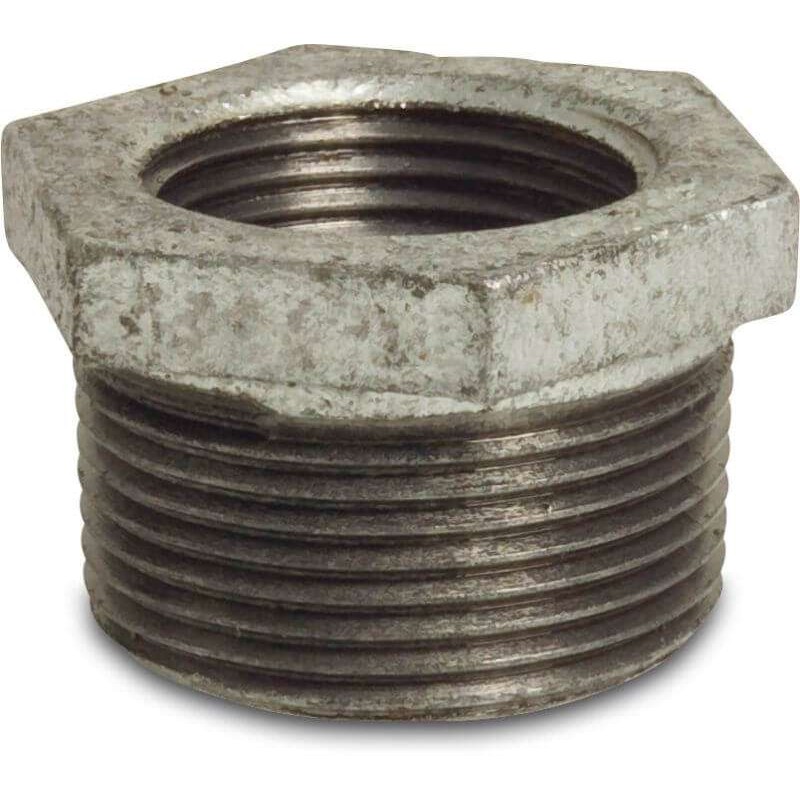 Verloopring nr. 241 1" binnendraad x 1 1/2" buitendraad