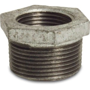 Verloopring nr. 241 3/4" binnendraad x 1" buitendraad