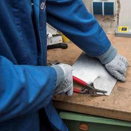 Blikschaar 10" V2A Connex