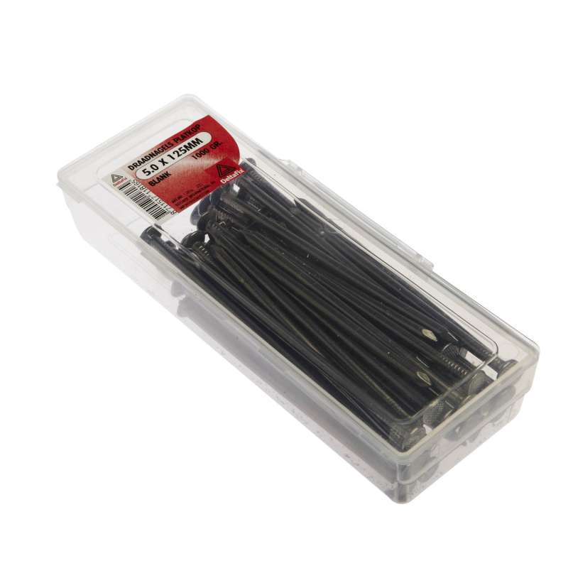 Draadnagel platkop blank 5.0 x 125mm 1000gr