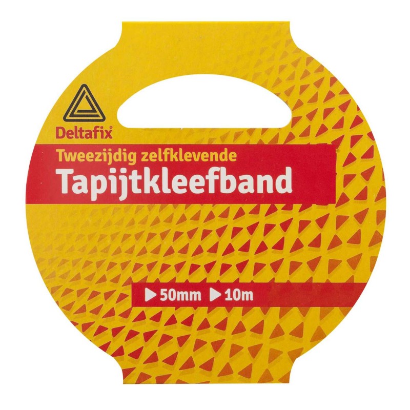 Tapijtkleefband dubbelzijdig standaard 50mm 10 meter