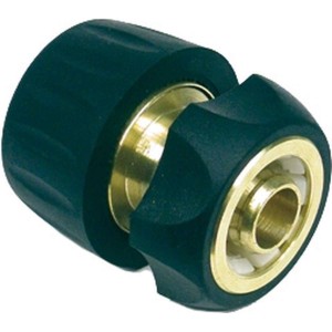 Snelkoppeling 12-18 mm met slanghouder messing-rubber