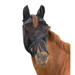 Waldhausen Premium vliegenmasker 3 in 1 zwart