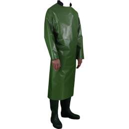 Melkschort met lange mouwen...