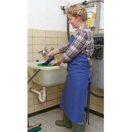 Melkschort PU Blauw 100 x 125 cm