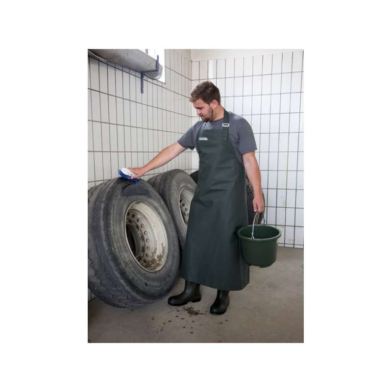 Melkschort groen 115 x 100 cm