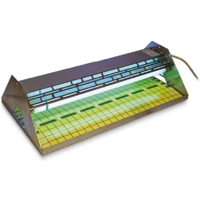 Vliegenlamp Inox Trap 30 IP65 shatter 2 x 15 Watt