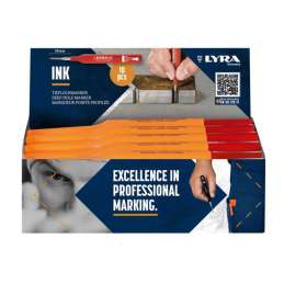 Lyra diepmarkeerstift rood