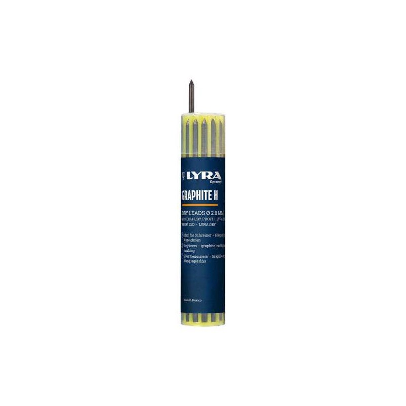 LYRA dry profi markeerpotlood navulling 12 stuks