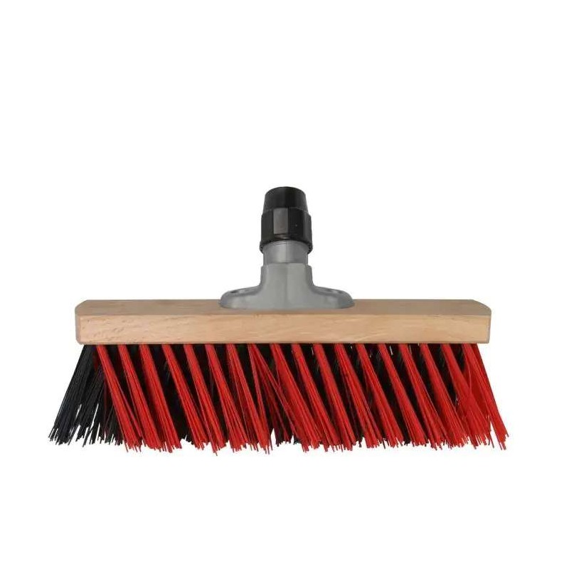 X-bezem voor buiten nylon 30 cm los