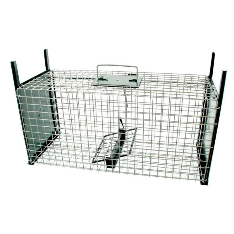 Vangkooi rat 2 ingangen gaas 50x20x20cm