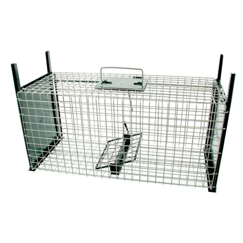 Vangkooi rat 2 ingangen gaas 50x20x20cm