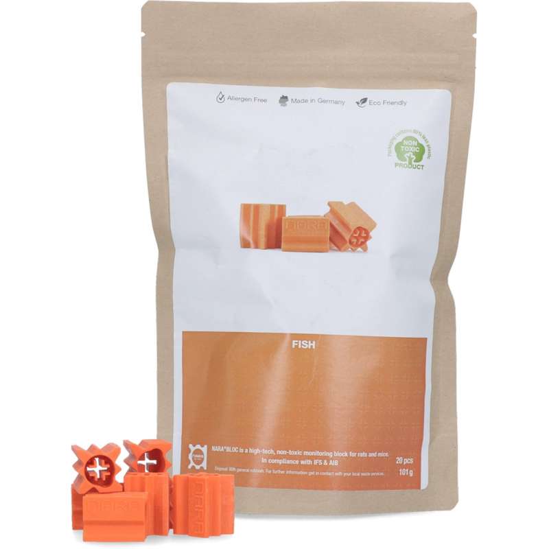 NARA Bloc lokstof Vis 20 stuks