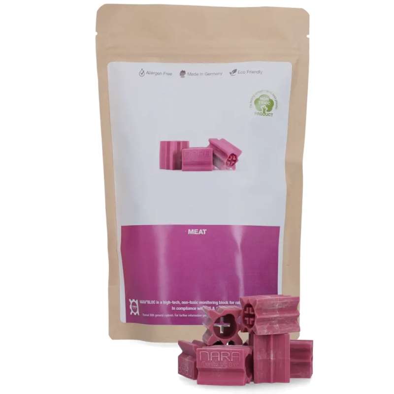 Nara bloc lokstof vlees geur 20 stuks
