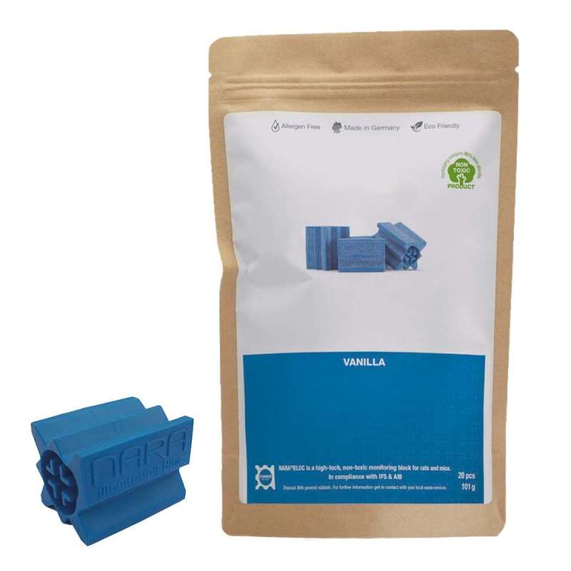 NARA bloc lokstof vanille 20 stuks