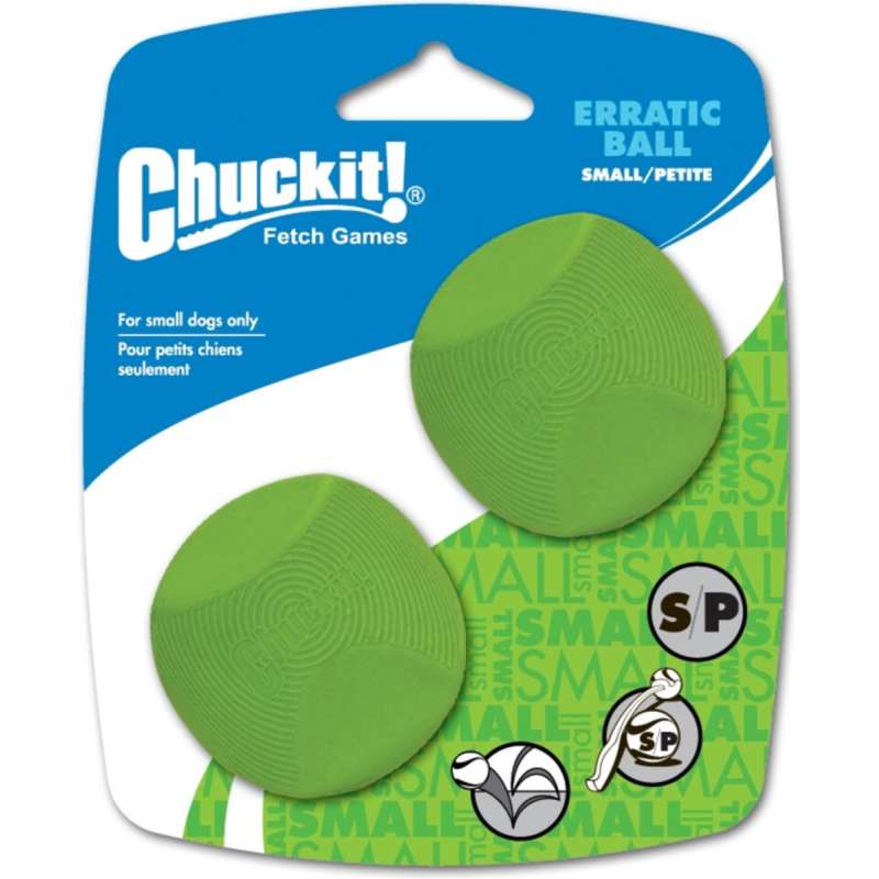 Chuckit! hondenspeeltje Erratic Ball S 2 stuks