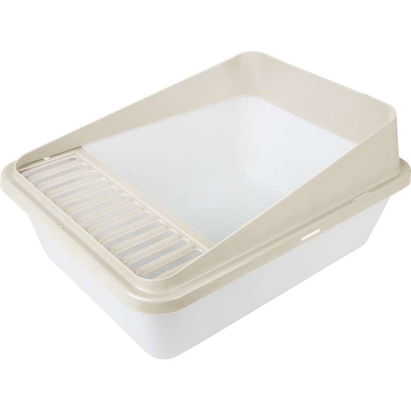 Minus One kattenbak zandkleurig small