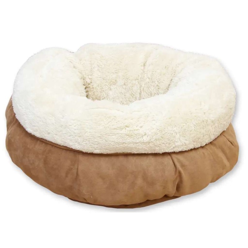 AFP lamswollen kattenmand beige