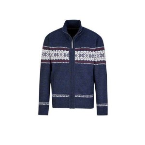 Bjørnson scandinavisch wintervest Hoyt gebreid marine