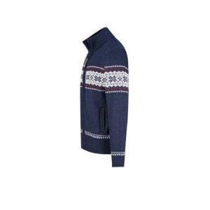 Bjørnson scandinavisch wintervest Hoyt gebreid marine