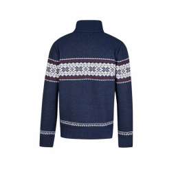 Bjørnson scandinavisch wintervest Hoyt gebreid marine