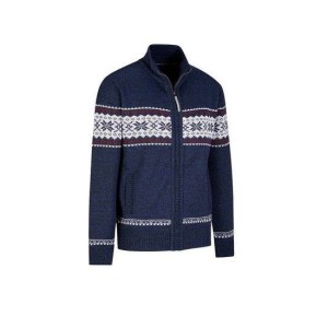 Bjørnson scandinavisch wintervest Hoyt gebreid marine