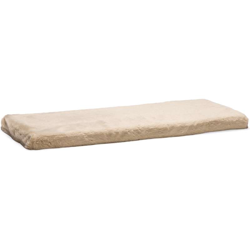 Beeztees katten vensterbankmat moza pluche beige 65x27x3 cm