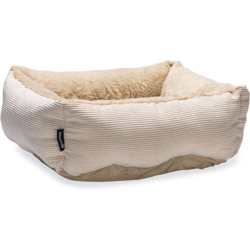 Beeztees Kattenmand Moza pluche beige 48X37X15 cm