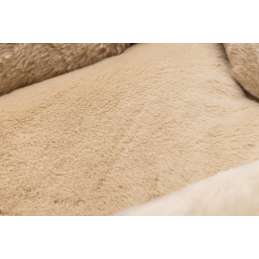 Beeztees Kattenmand Moza pluche beige 48X37X15 cm