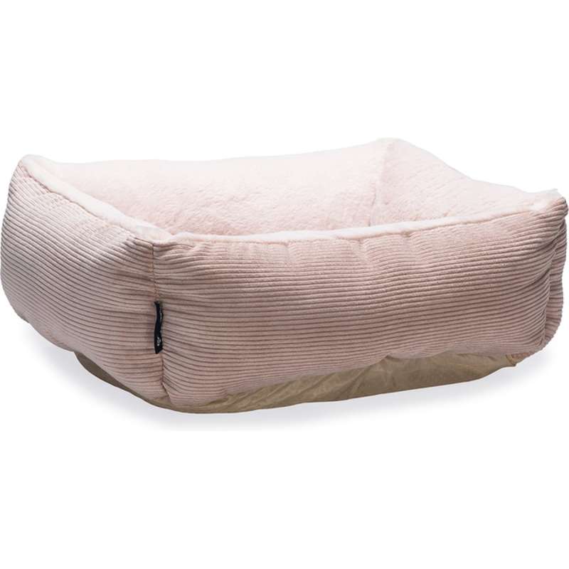 Beeztees Kattenmand Moza pluche roze 48X37X15 cm
