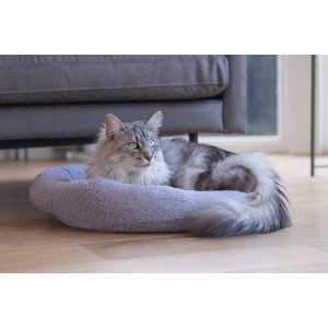 Beeztees kattenmand Minus One Quinty lichtgrijs 40x40x6 cm