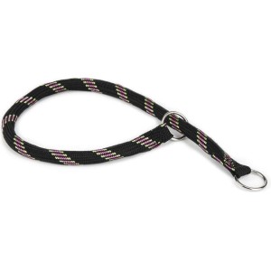 Beeztees hondenhalsband nylon rond zwart 40 cm x 8 mm