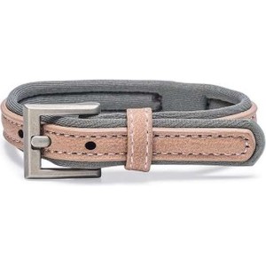 Beeztees hondenhalsband Balacron Ax kunstleer roze 47-57 cm x 30 mm