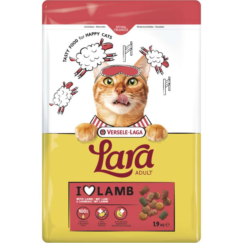 Lara kattenbrokken Adult lam 1.9 kg
