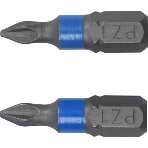Schroefbit Pozidriv PZ1 2 stuks