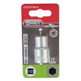 Dopsleutel 1/2" 12mm Connex