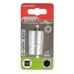 Dopsleutel 1/2" 17mm Connex
