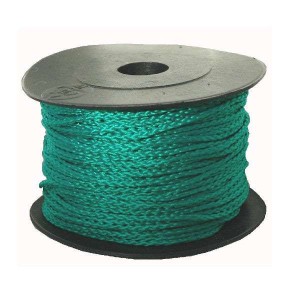 Metseldraad nylon 1mm groen 50m