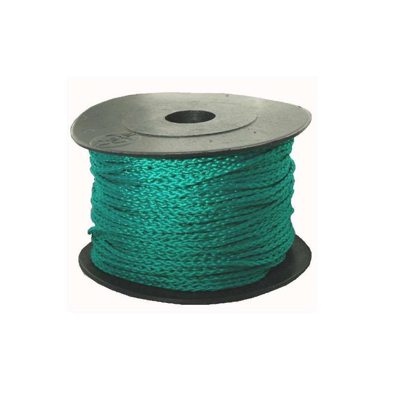 Metseldraad nylon 1mm groen 50m