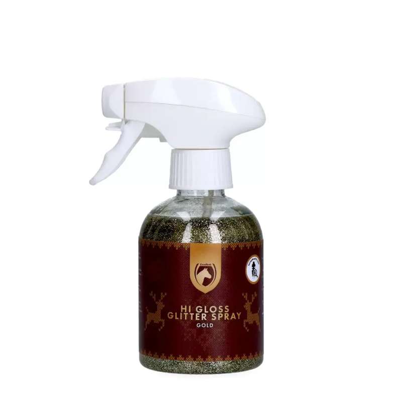 Excellent Horse Christmas Hi Gloss Glitter Spray Goud 250 ml