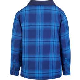 Storvik Thermohemd Vancouver met col blauw geblokt