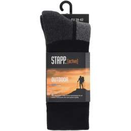 Wandelsok Stapp Active outdoor Zwart
